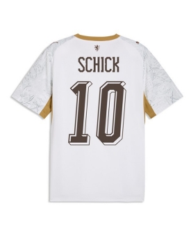 Billige Fotballdrakt Tsjekkia Patrik Schick #10 Replika Bortedrakt VM 2026 Kortermet Billige Fotballdrakt Tsjekkia Patrik Schick #10 Replika Bortedrakt VM 2026 Kortermet